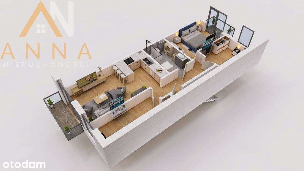 Nowoczesny apartament, 4 pokoje, osiedle Solno-7