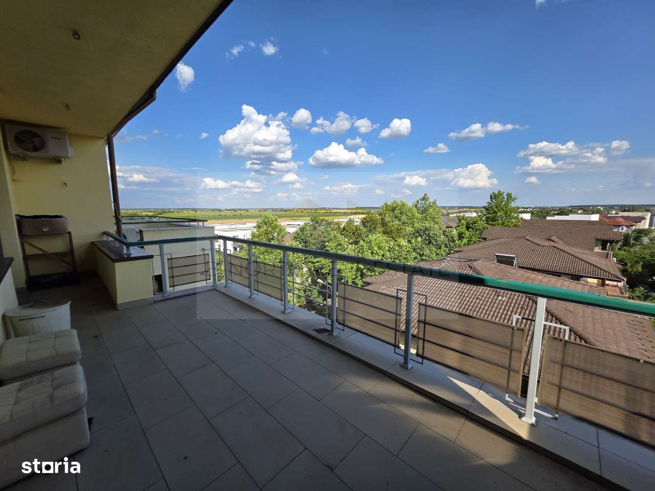 Penthouse 148mp  cu terase75 mp și șemineu | Corbeanca-12