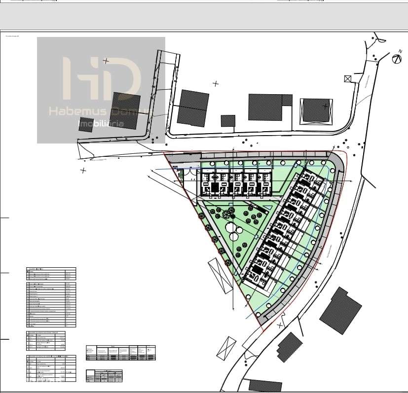 Terreno com projeto aprovado para 14 moradias em Serzedo - Grande imagem: 3/7