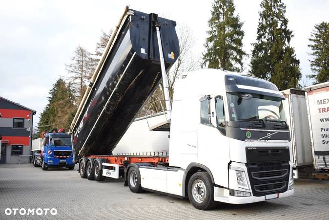 Volvo FH 500 XXL /I Park/Xenon/+ Fliegl wywrotka 55m³ Zestaw Sprowadzony ! - 2