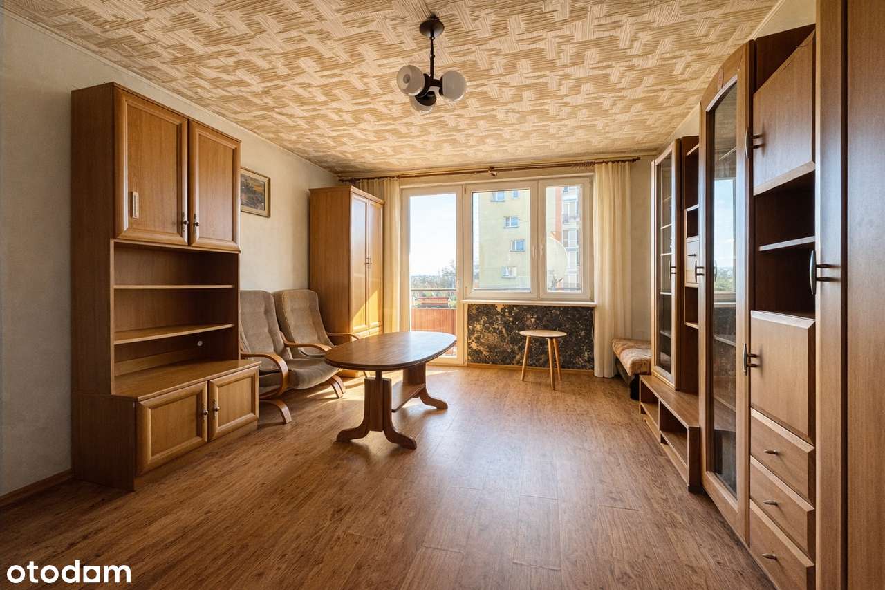 2 pokoje | Osobna jasna kuchnia | Balkon | Piwnica | MPEC-1
