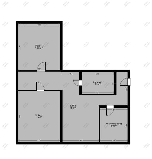 3 pokojowe z aneksem do wejścia ! - 56 m2 - ul. Wrocławska - Krowodrza-15
