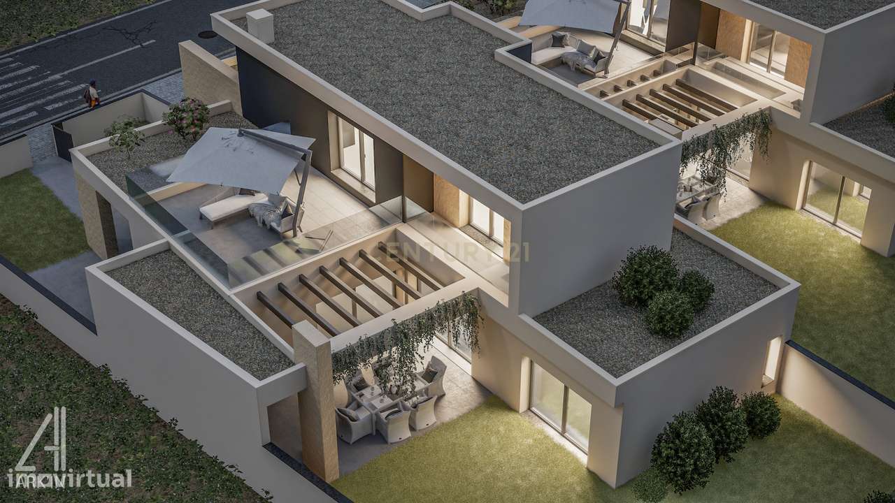 Moradia Contemporânea T3  Construção Nova em Fátima, Ourém - Grande imagem: 5/8