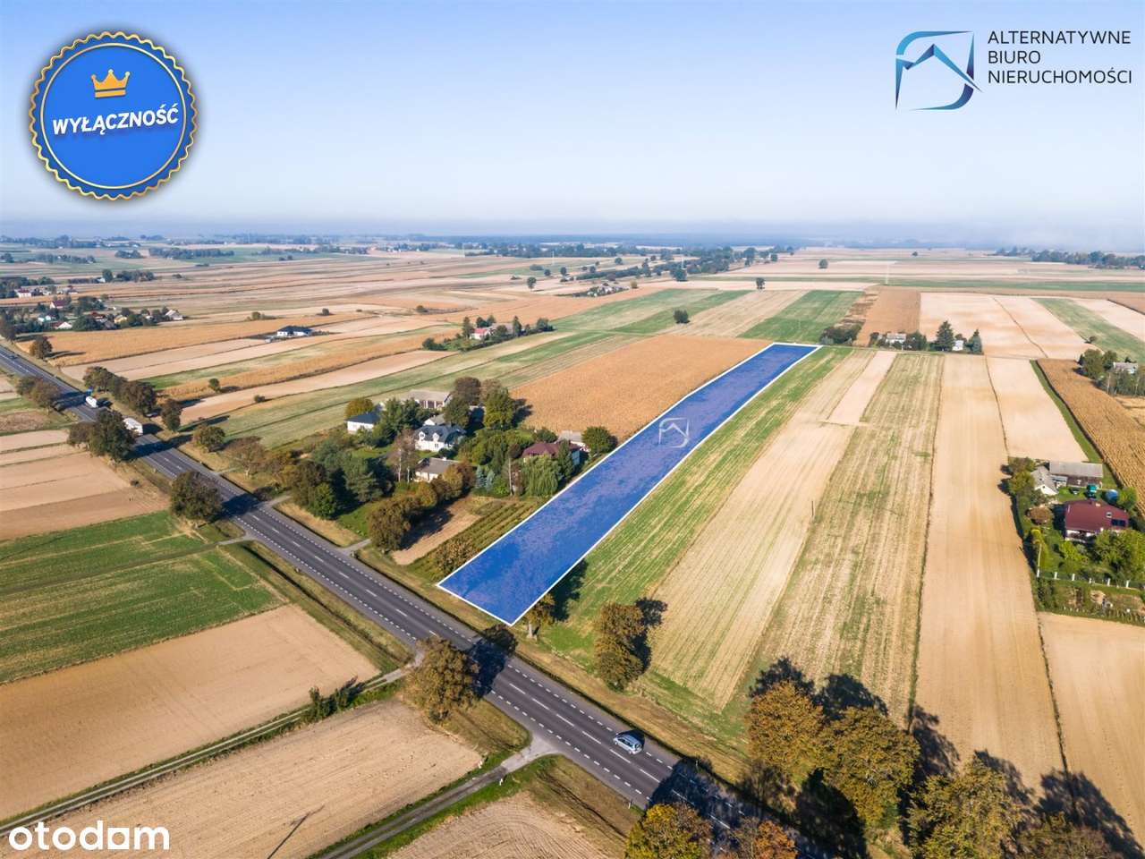 Grunt budowlano-rolny 1ha- 155 tys Struża Kol. - Pełny obrazek: 5/14