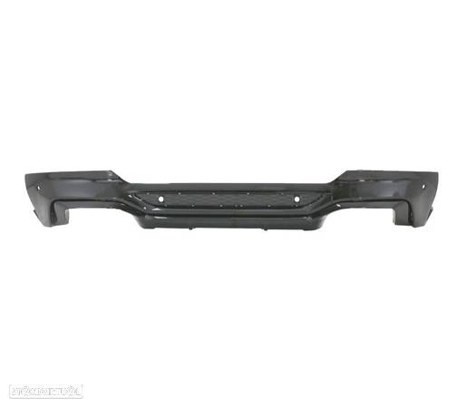 DIFUSOR PARA BMW X4 18-20 LOOK M PRETO MATE - 3