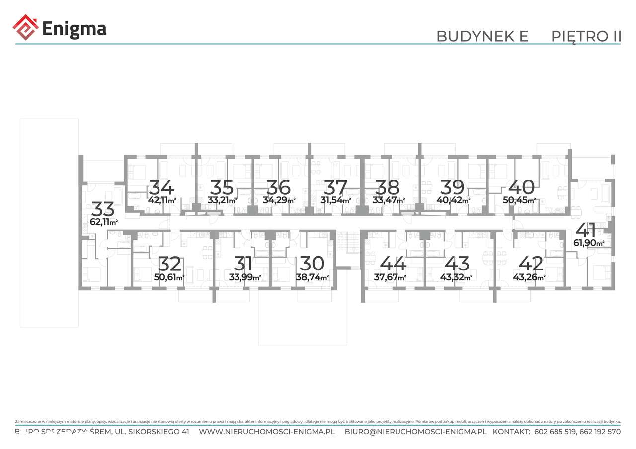 PSARSKIE - ul. Hebanowa 5/43 - 43,32 m2 - II PIĘTRO-5