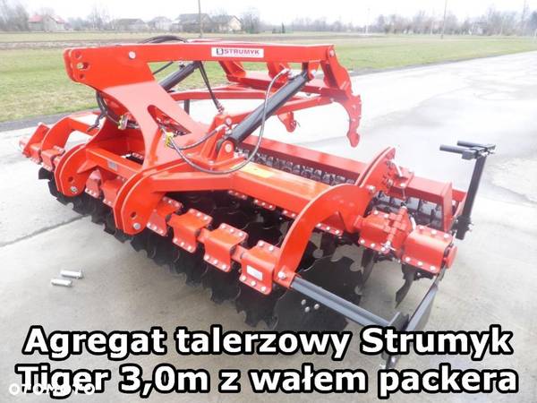 Agregat talerzowy siewny brona Hydropack packer Rura  2,5 m 2,7m 3m 4m TALERZÓWKA NOWA - 14