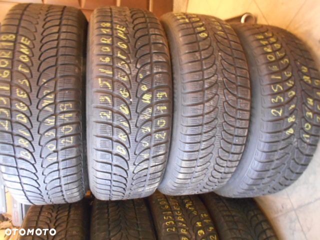 Opony 235/60r18 bridgestone blizzak lm-80 evo 7mm zima komplet - 1