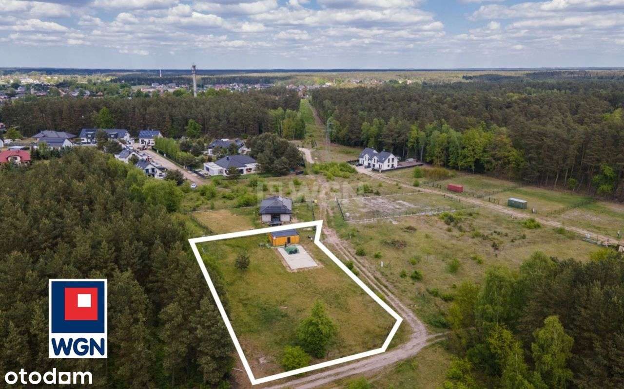 Działka z pozwoleniem na budowe + domek - Pełny obrazek: 4/20