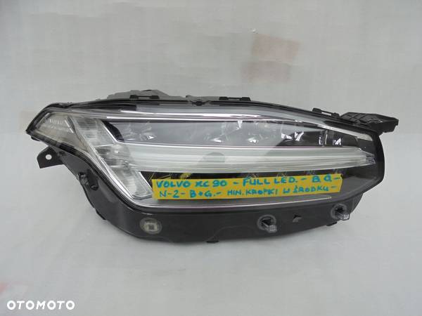 FULL LED HIGHBEAM PRAWY LAMPA VOLVO XC90 II 14- EU - 1