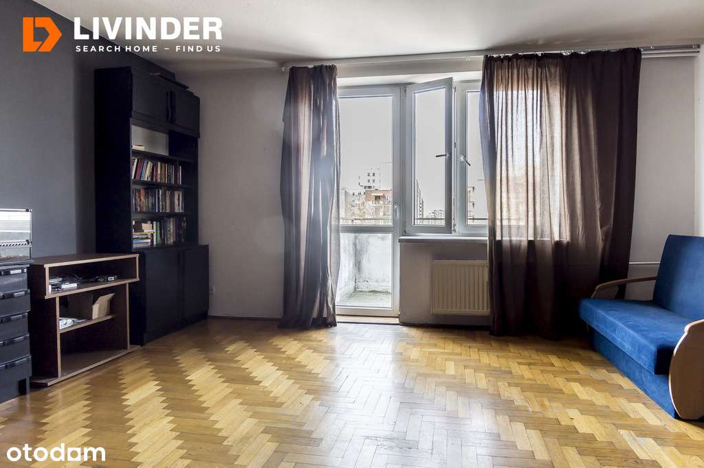44 m² | duży pokój | osobna kuchnia | balkon - Widok 3