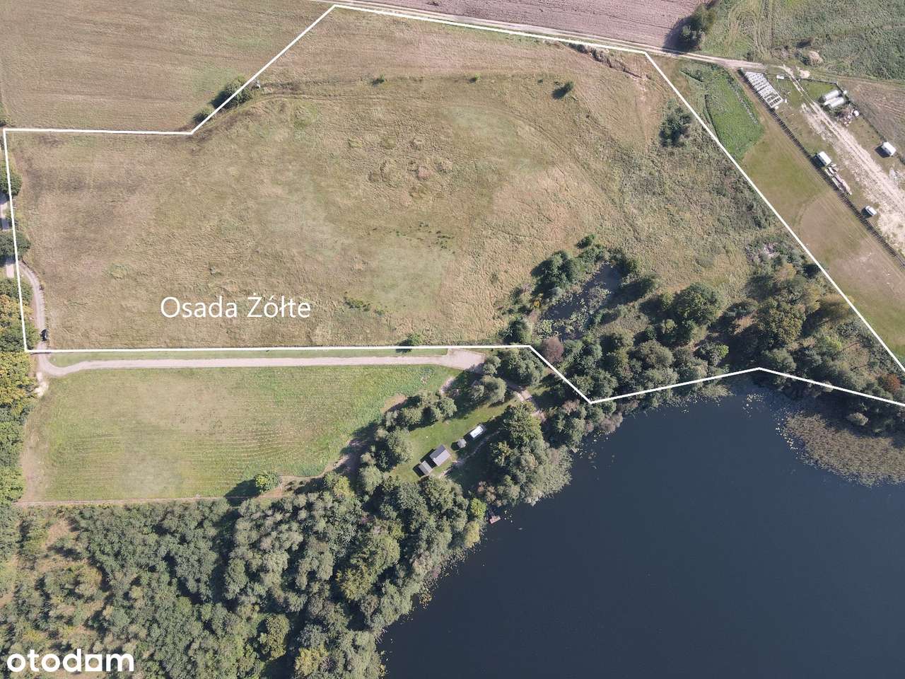 Działka z widokiem na jezioro  – Osada Żółte, dostęp do jeziora.-4