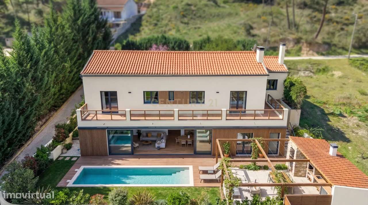 Moradia T3 com Vista Panorâmica em Coruche, Santarém - Grande imagem: 4/53