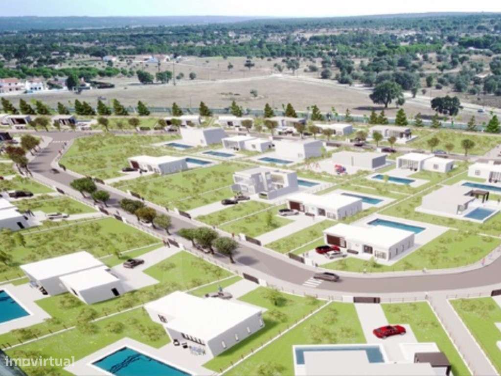 Moradia térrea T3 com piscina e garagem nos Foros do Mocho, Montargil - Grande imagem: 5/29