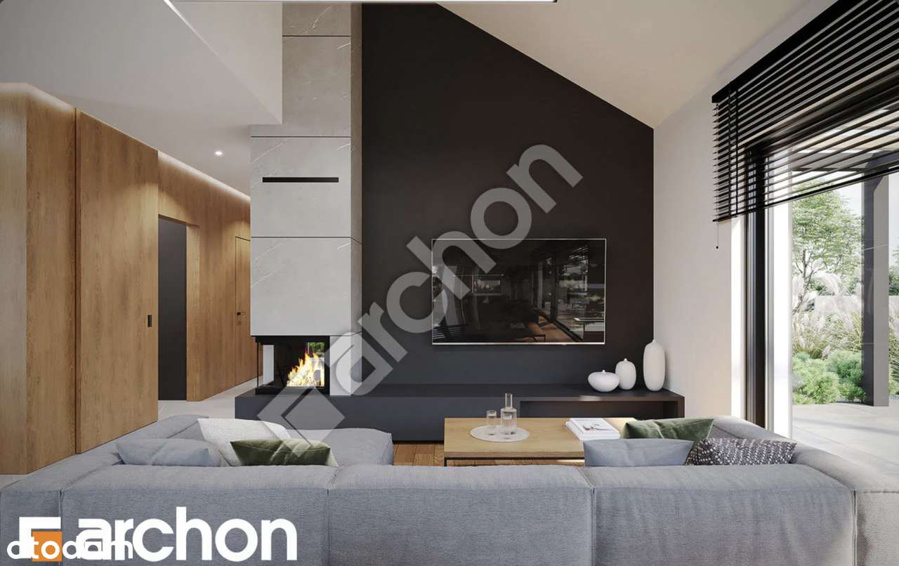 Niepowtarzalny dom w stylu nowoczesnej stodoły –Skopanie, ul. Mielecka-11