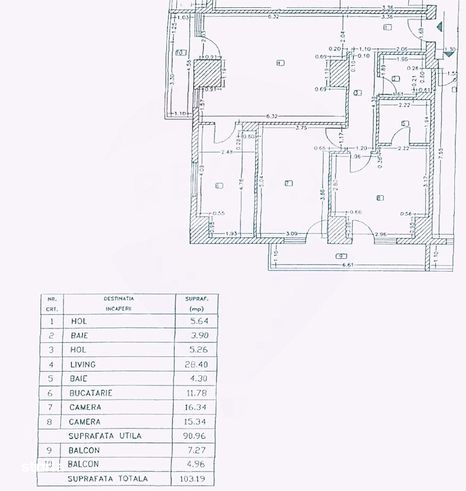 Apartament 3 camere I 103 mp I Alba Iulia I Decebal-1