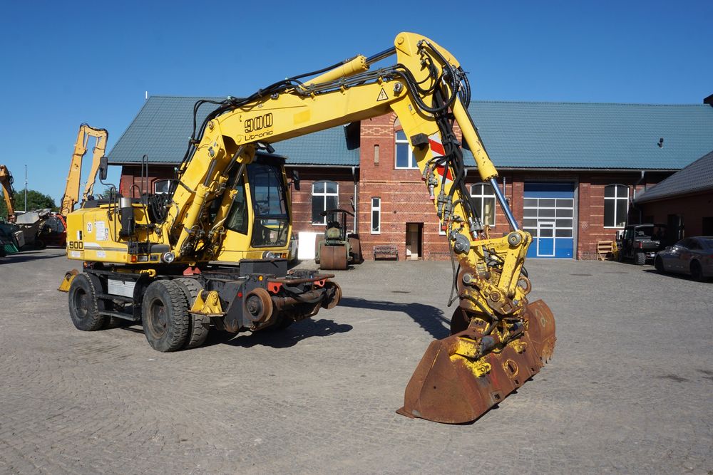 Liebherr A900c zw koparka dwudrożna kolejowa 2007