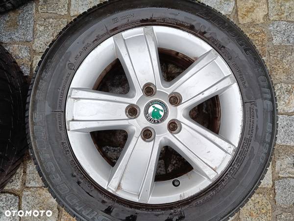 Felgi Aluminiowe 15" ET50 Skoda Octavia 2 Superb Yeti 5x112 VW Golf Audi Seat Leon 1Z0601025S - 10