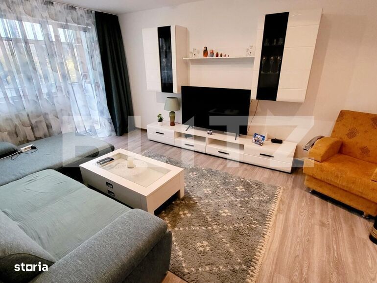 Apartament cu 3 camere, 63 mp, terasa Cetate