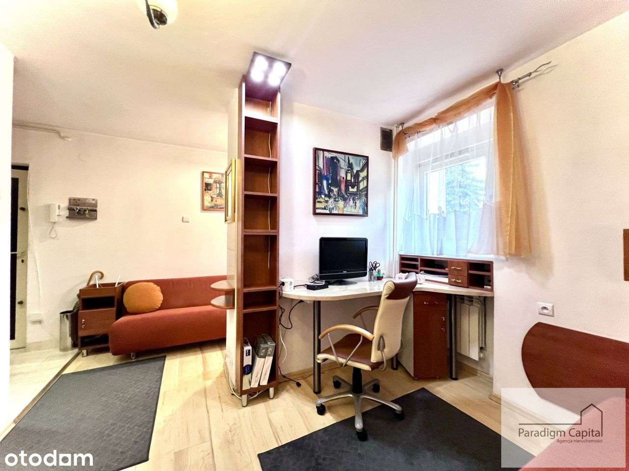 Kawalerka z widokiem na zieleń – Dębniki, granica - Pełny obrazek: 1/16