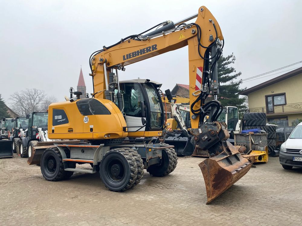 Liebherr A918 compact, 2016 rok, system niwelacji 3d trimble, z niemiec, 2016