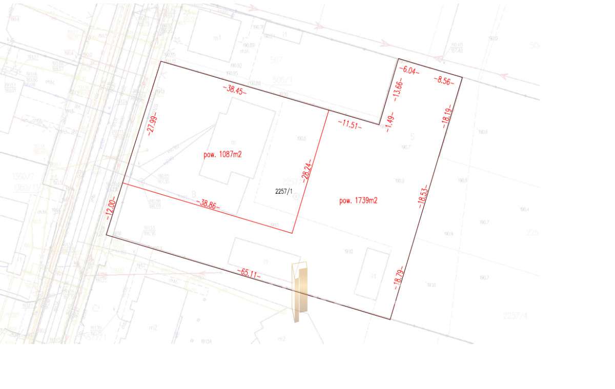 Teren budowlany z podziałem Ksawerów-5