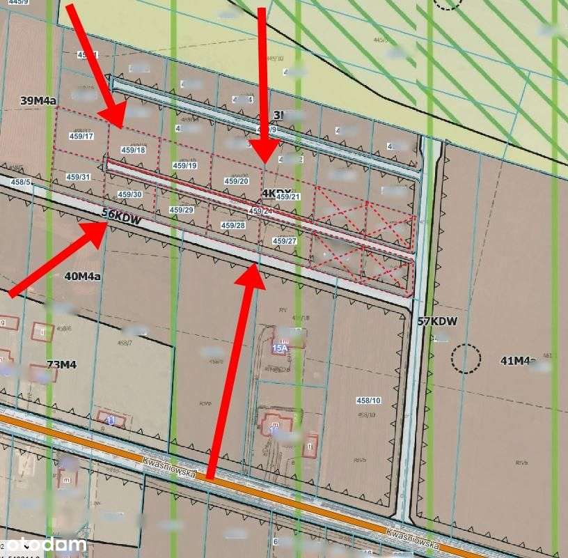 Działka, 619 m², Ryczówek - Pełny obrazek: 4/4