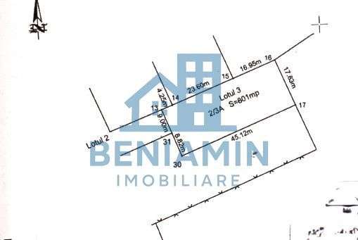 Teren intravilan Bariera Valcii 800mp deschidere 18mp - Imagine principală: 1/1