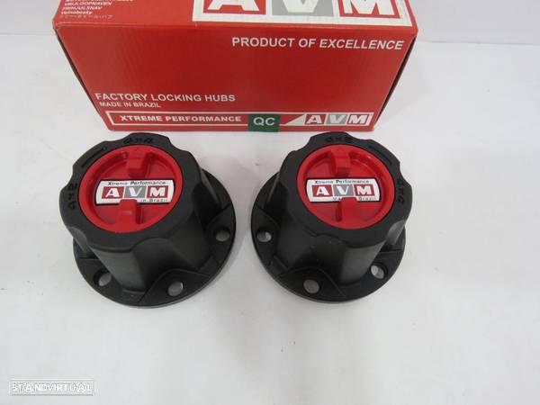 Cubos manuais AVM 743XP Xtreme Performance (Ultra Reforçado) de 28 estrias e 6 parafusos - 2