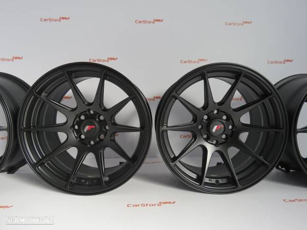 Jantes Japan Racing JR11 16x8 ET25 4x100/114 Flat Black - 2