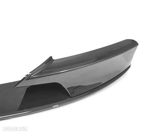 SPOILER FRONTAL PARA BMW F30 F31 M.TECH 11- LOOK M PERFORMANCE PRETO BRILHO - 2