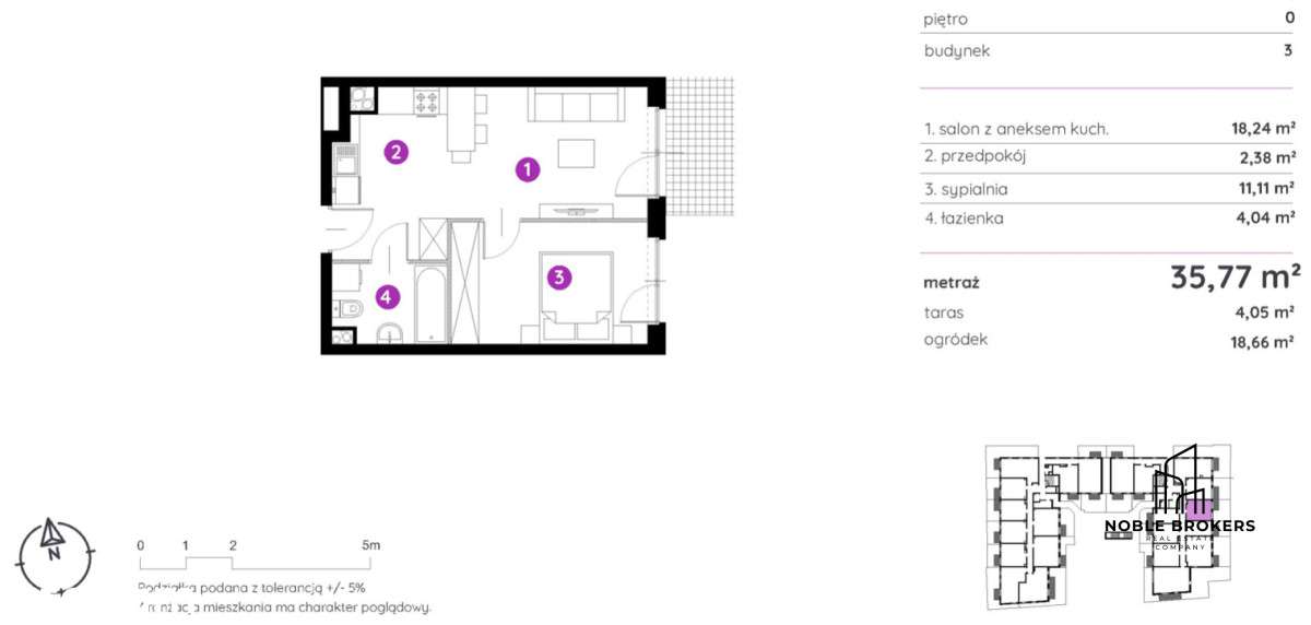 ul. Rydlówka | 2 pokoje+aneks | ogródek| 36m2!-11