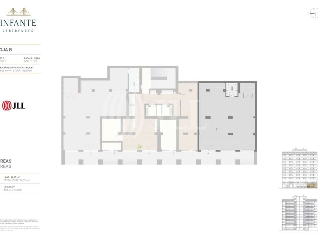 Loja no Infante Residence, em Lisboa - Grande imagem: 2/21