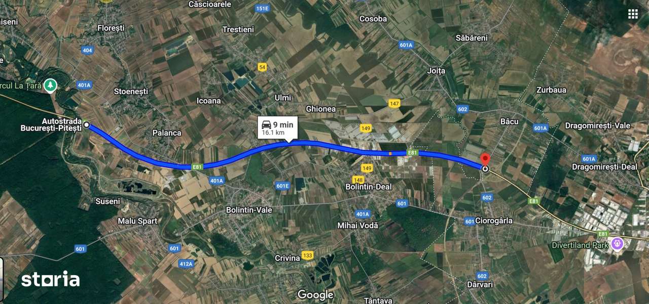 Teren cu deschidere de 97.66ml la Autostrada A1 | 14.103mp - Imagine principală: 4/7