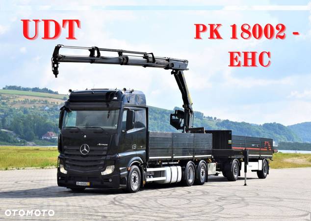 Mercedes-Benz ACTROS 2542 + PK 18002-EHC /PILOT + PRZYCZEPA* STAN BDB - 1