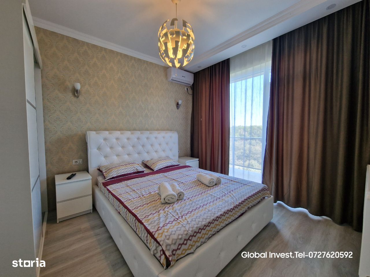 Mamaia Nord - Apartament 3 camere mobilat-utilat complet - 700euro