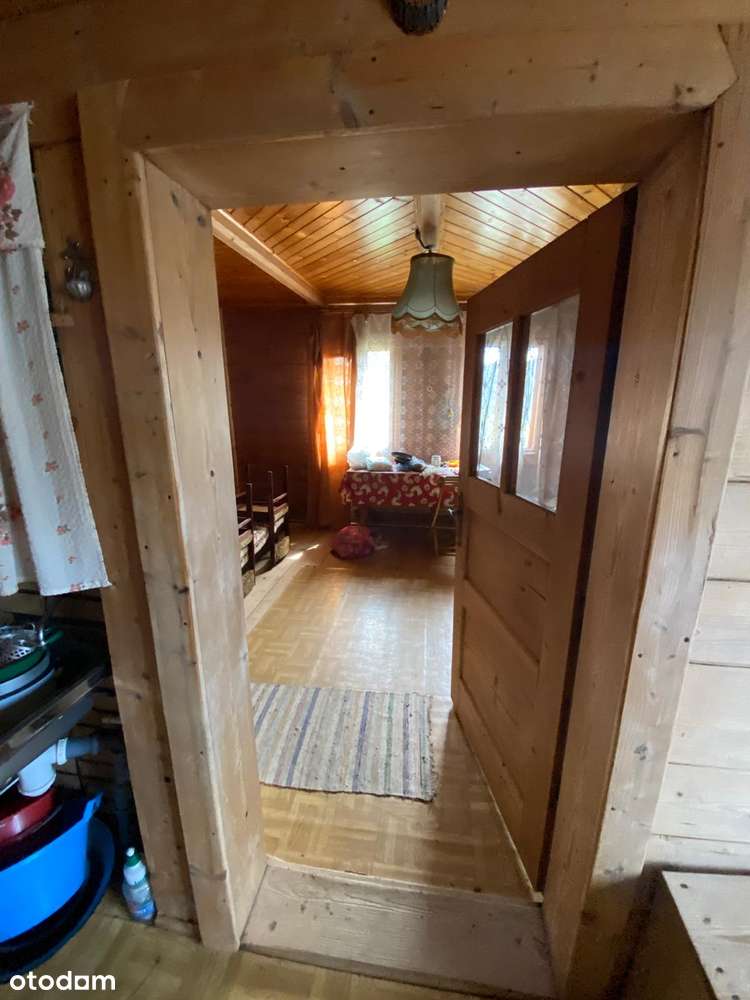 Dom drewniany na dużej działce w otoczeniu natury - Pełny obrazek: 5/8