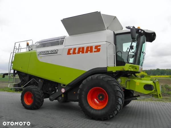 Claas Lexion 600 heder 10,5 Vario, Rok Produkcji 2008, Nie Malowany, Stan Idealny - 1