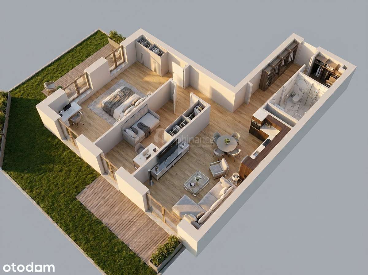 Mieszkanie na sprzedaż, 3 pokoje, 67 m², Poznań