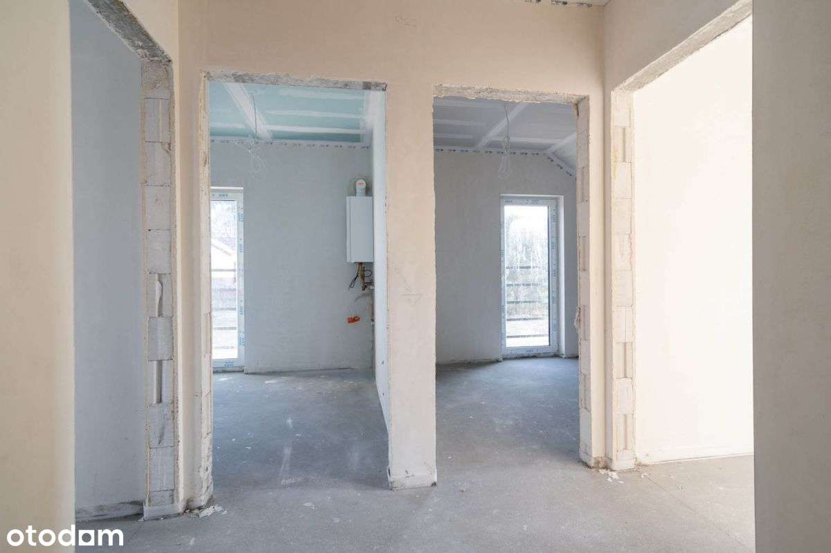 Jasny dom w zabudowie bliźniaczej - Drzonków-14