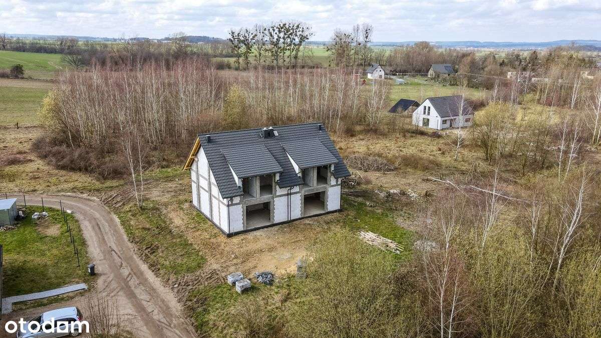 Dom 2 lokalowy, stan surowy Borzęcin/Juszkowo