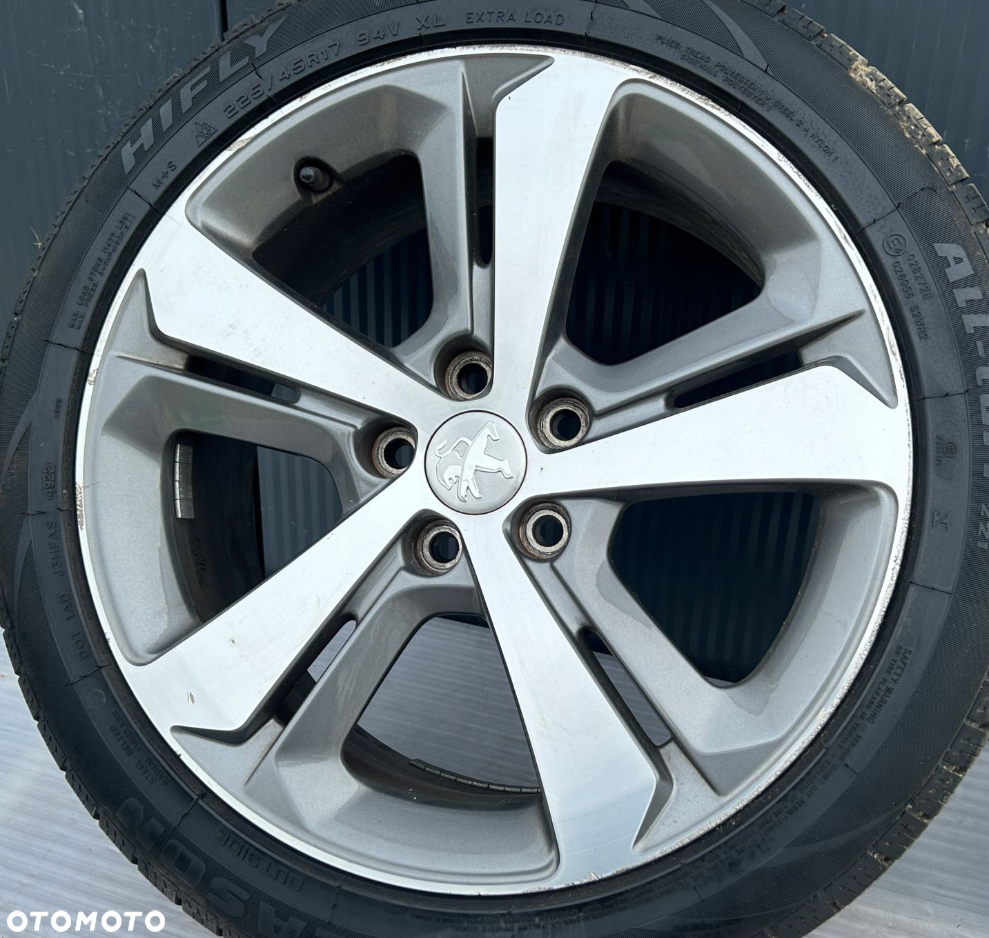 KOŁA ALUFELGI 17'' 7,5J ET44 5X108 PEUGEOT 308 II T9 GT-LINE 9677989777 - 4