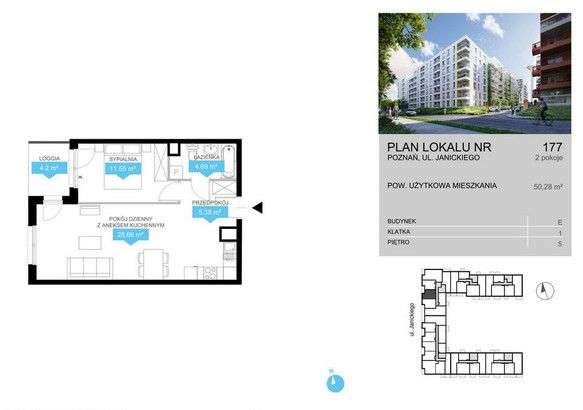 Jeżyce / 2 pok. / dostępne inne w tej lokalizacji-4