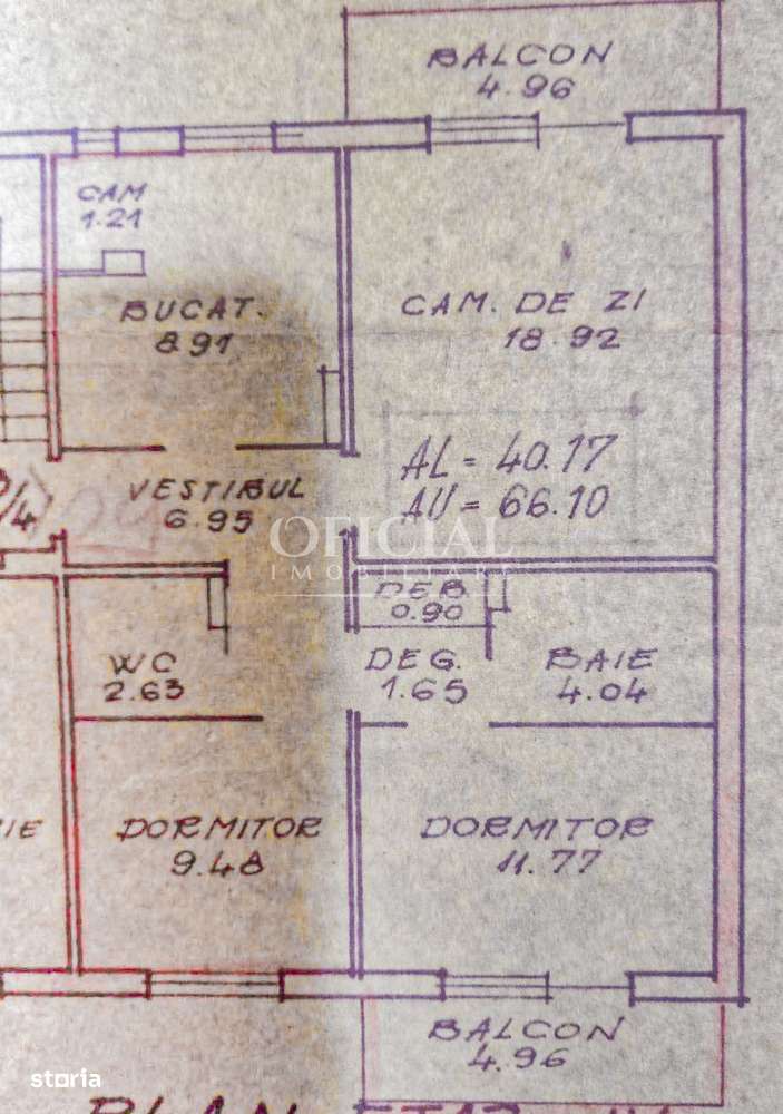 Comision 0% | Apartament 3 Camere | 67 mp | 2 Bai | Manastur Pritax-10
