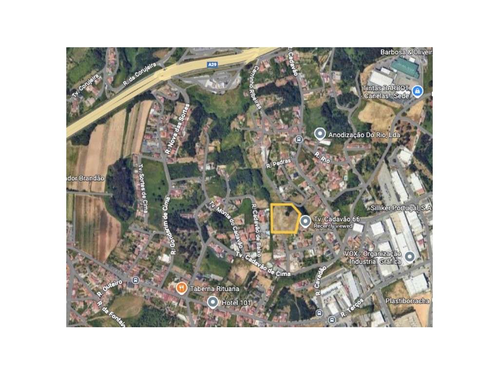 Terreno com cerca de 8000m2 e Projeto aprovado - construção 4 moradias - Grande imagem: 4/13