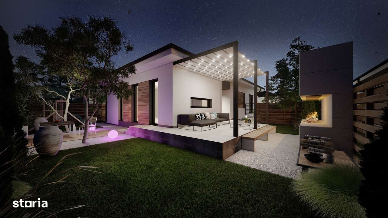 Casa cu sistem de ventilatie|Pompa de caldura | Smart Home|Teren 470mp - Imagine principală: 1/17