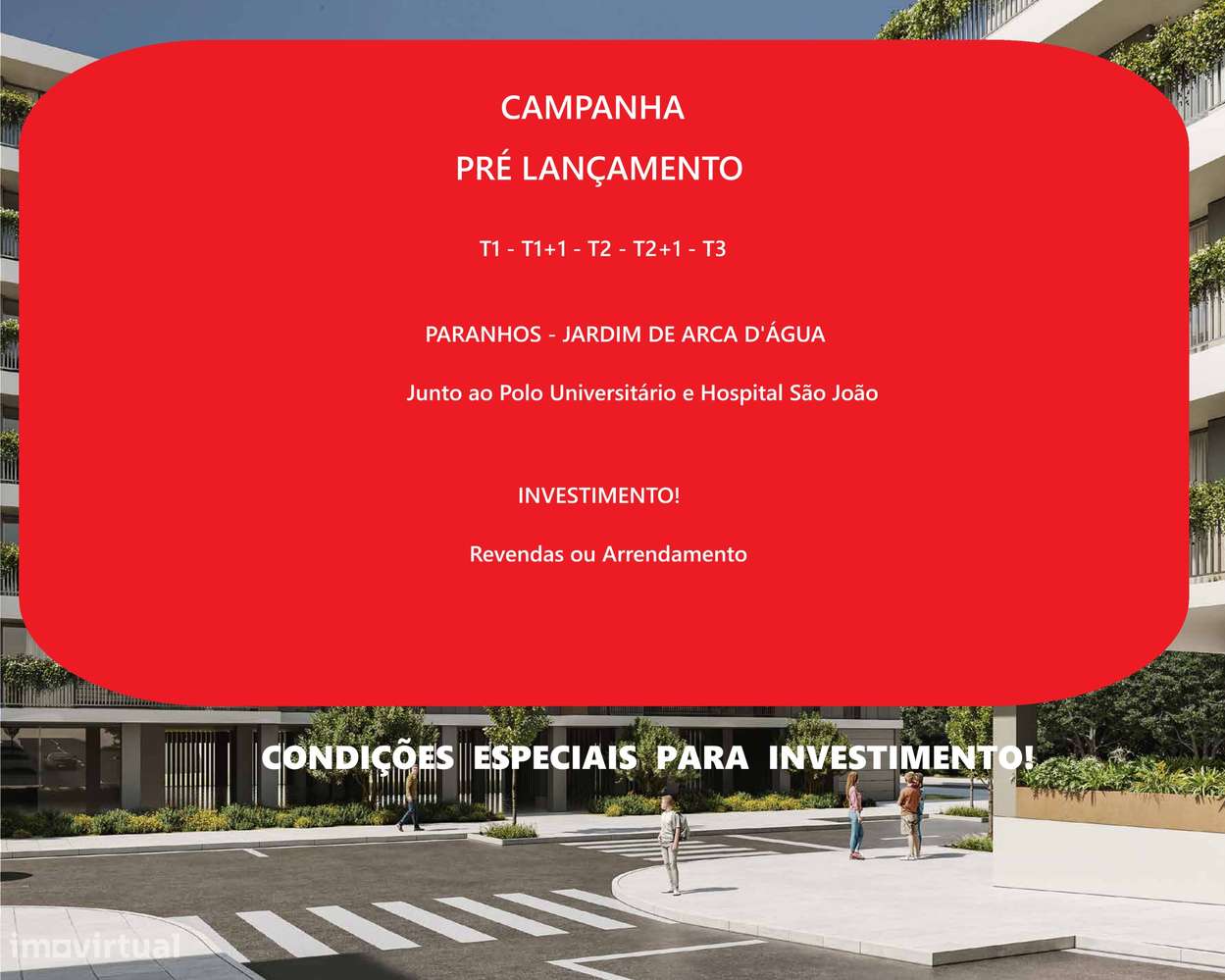 T1 e T1+1 NOVOS Junto ao Polo Universitário e Hosp São João-0