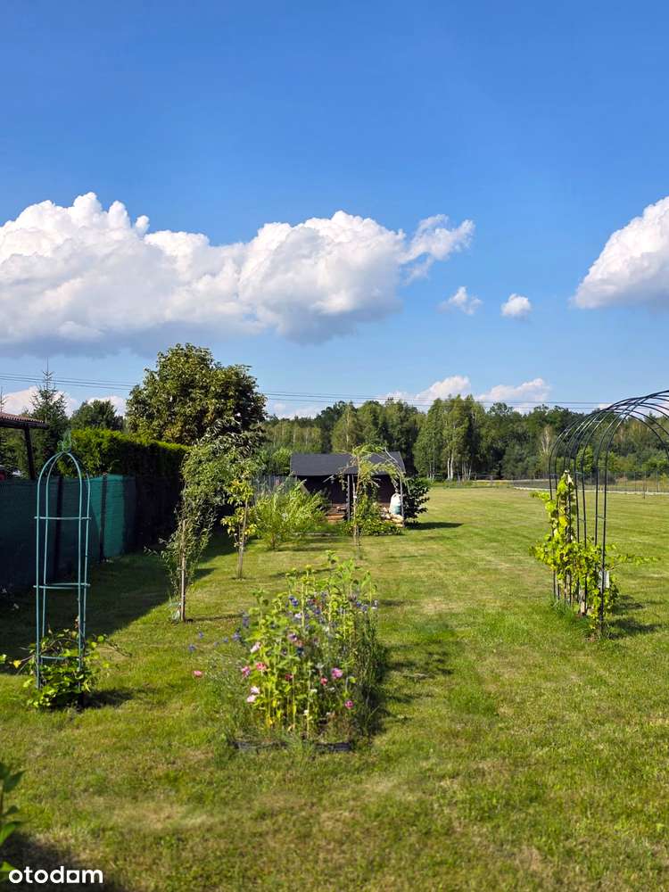 Działka z drewnianym domem w Bartnikach ul. Parkowa - Pełny obrazek: 5/8