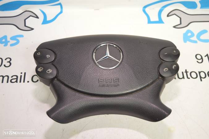 FRENTE INTERIOR TABLIER KIT AIRBAG AIRBAGS CENTRALINA VOLANTE GUIADOR PASSAGEIRO CINTO CINTOS PRÉ-TENSORES MERCEDES BENZ 0285010146 A2196802387 2196802387 305732310 MERCEDES BENZ CLS 320 C219 W219 - 36