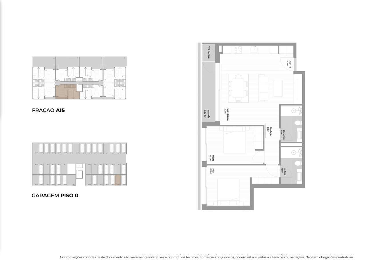 : T2 com lugar(es) de garagem – Gondomar, área do Porto-19